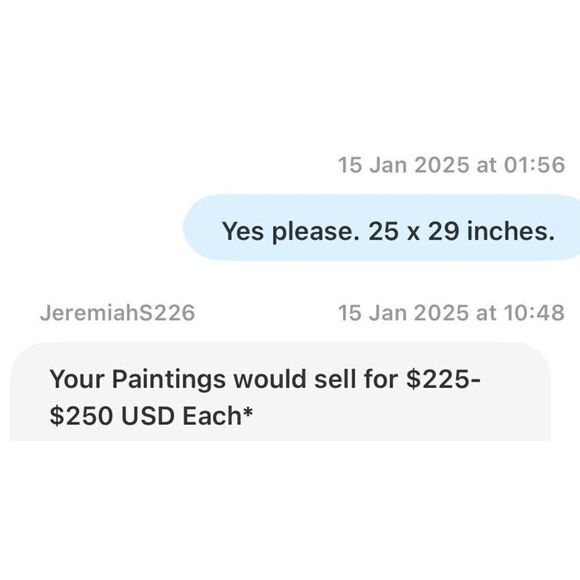 Two Textured Lace Fan Paintings-Cooper - Picture 7 of 7